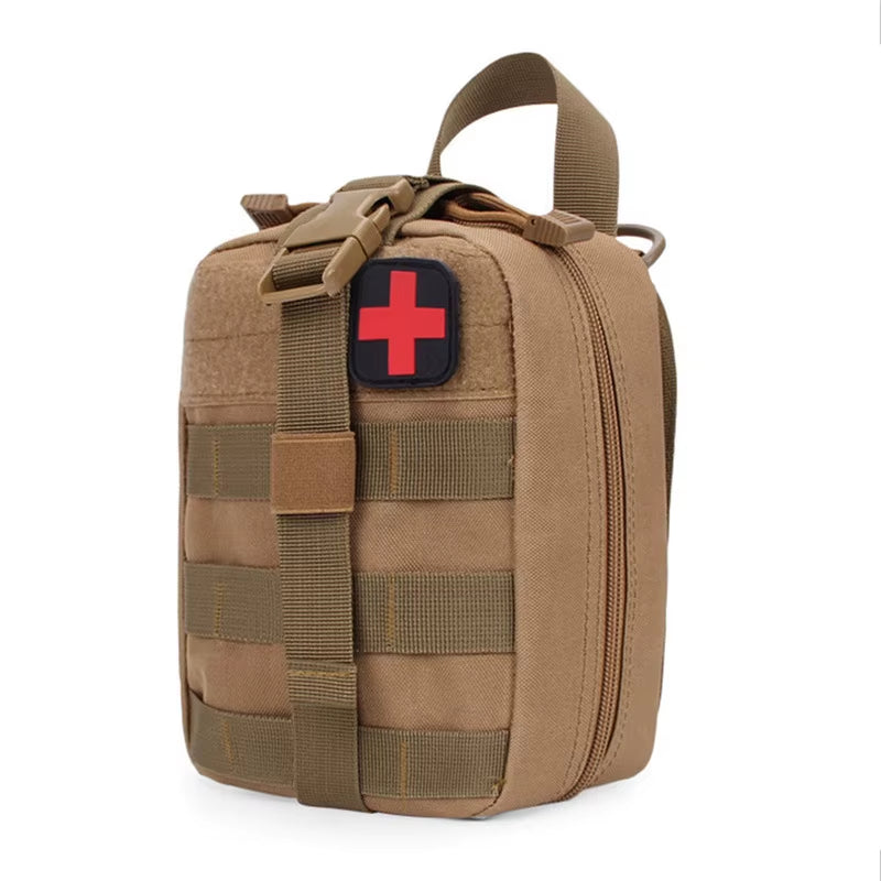 Outdoor First Aid Kit EDC Molle Medical Kit IFAK Survival Emergency Pack EDC Travel Fishing Camping Hiking Hunting Accessories